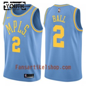NBA Los Angeles Lakers Trikot Lonzo Ball 2 Nike Hardwood Classics Swingman - Kinder